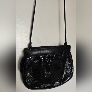 Vintage Snake Skin Evening Bag